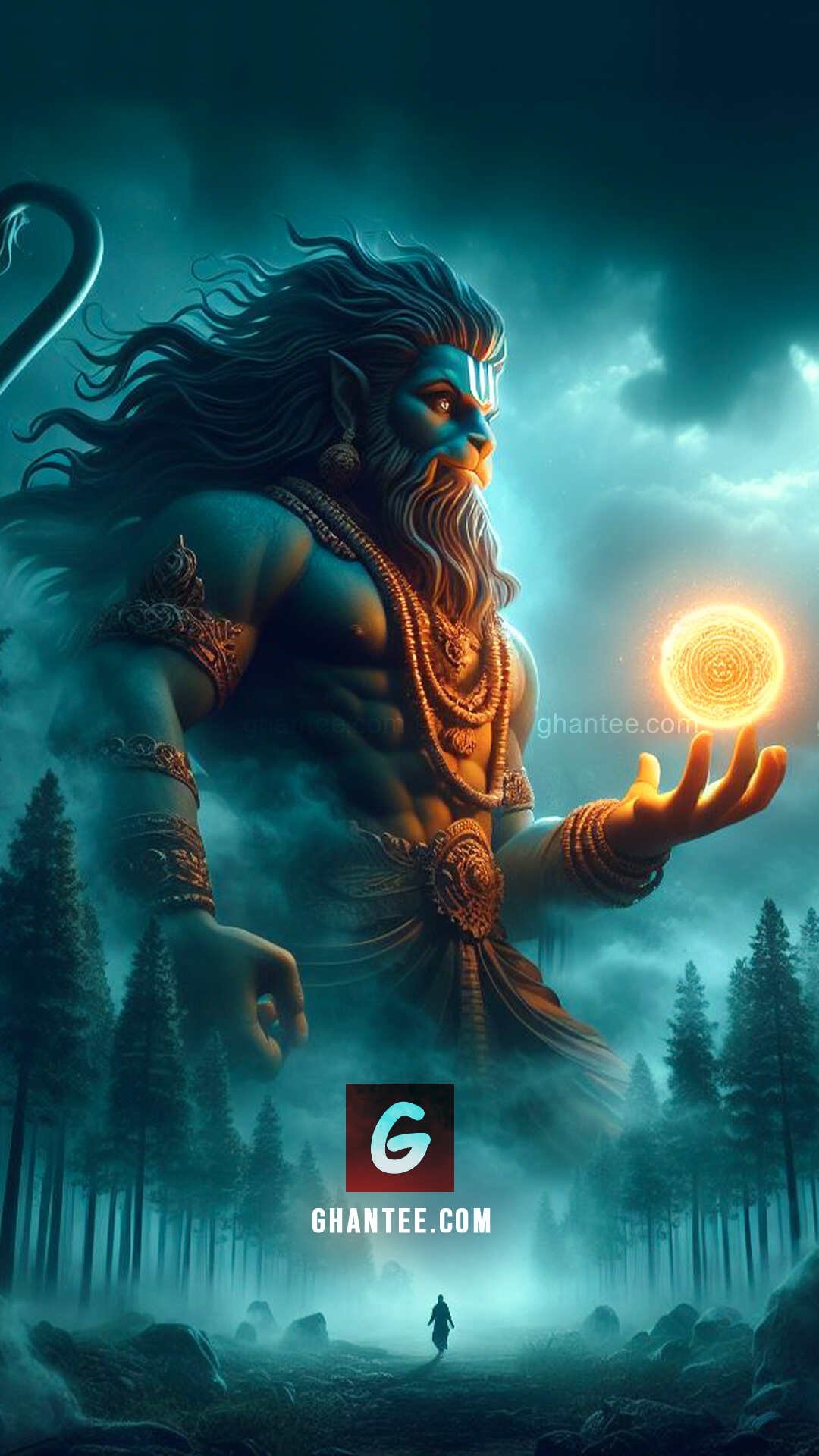 1080x1920 epic hanuman ji wallpaper, Phone