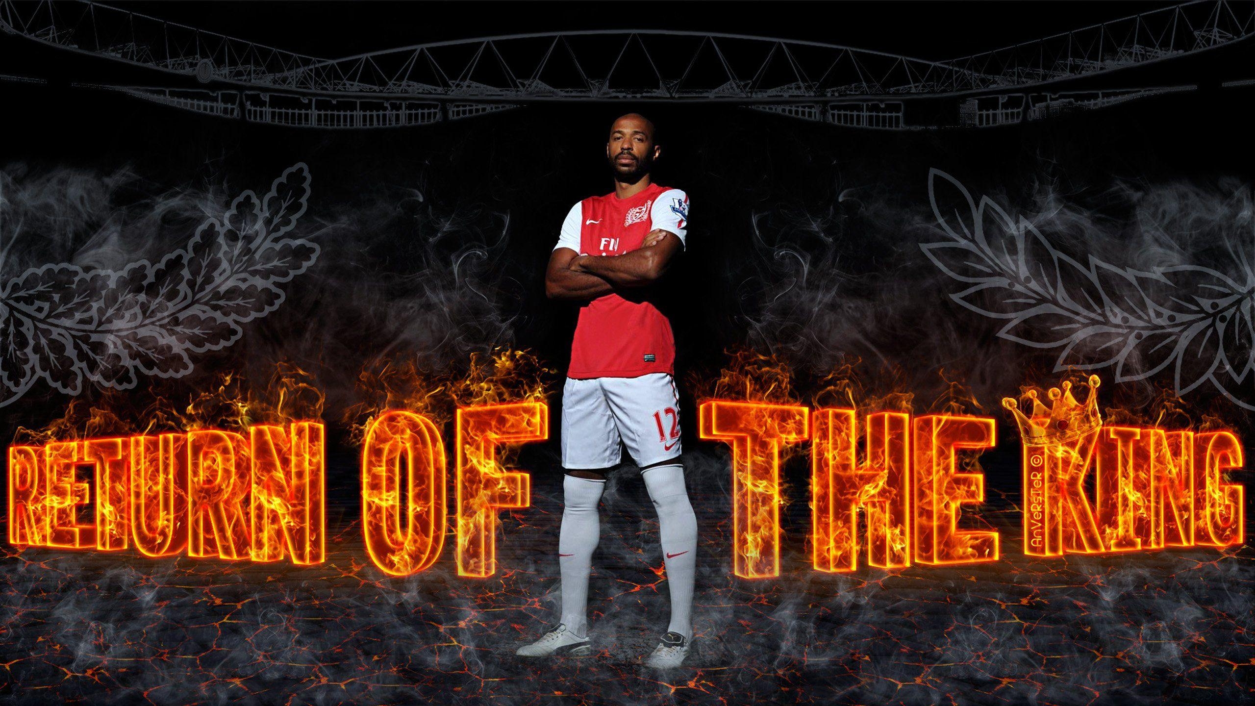 2560x1440 Thierry Henry Arsenal, Desktop