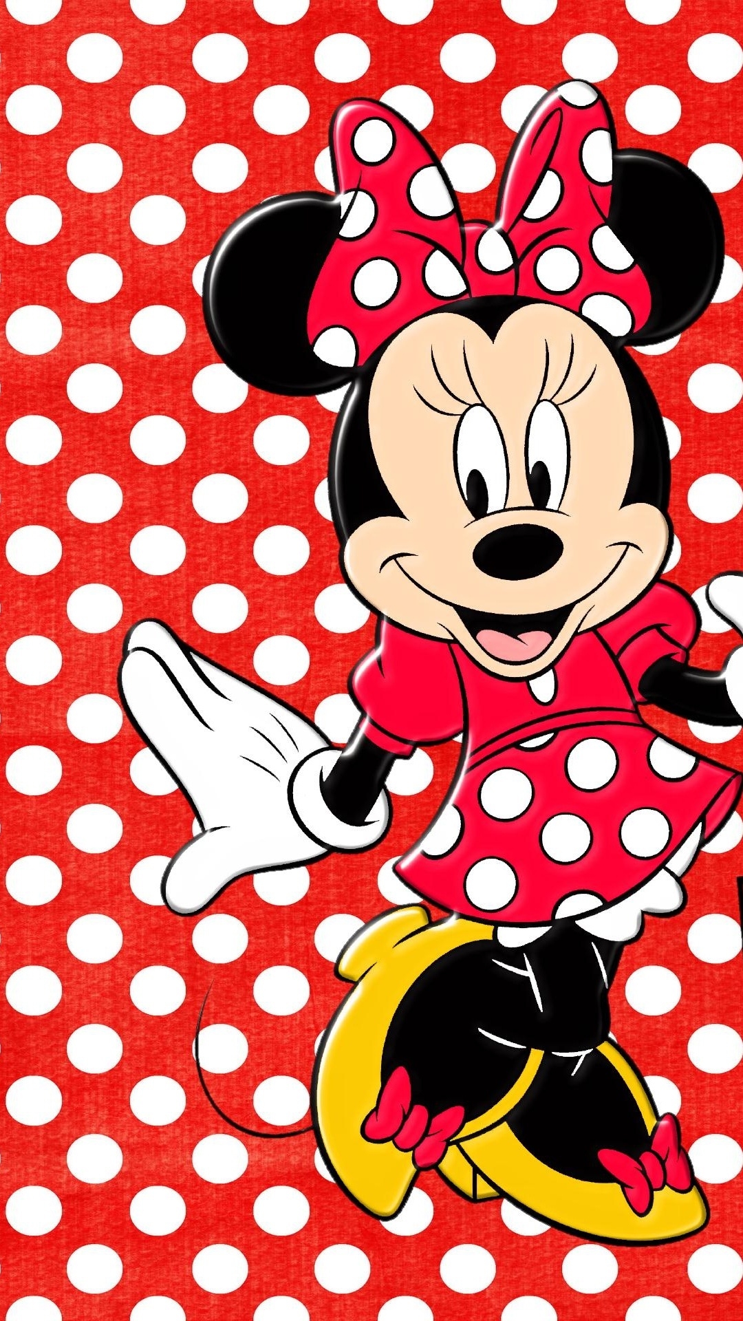 1080x1920 Minnie Mouse Wallpaper HD, Phone