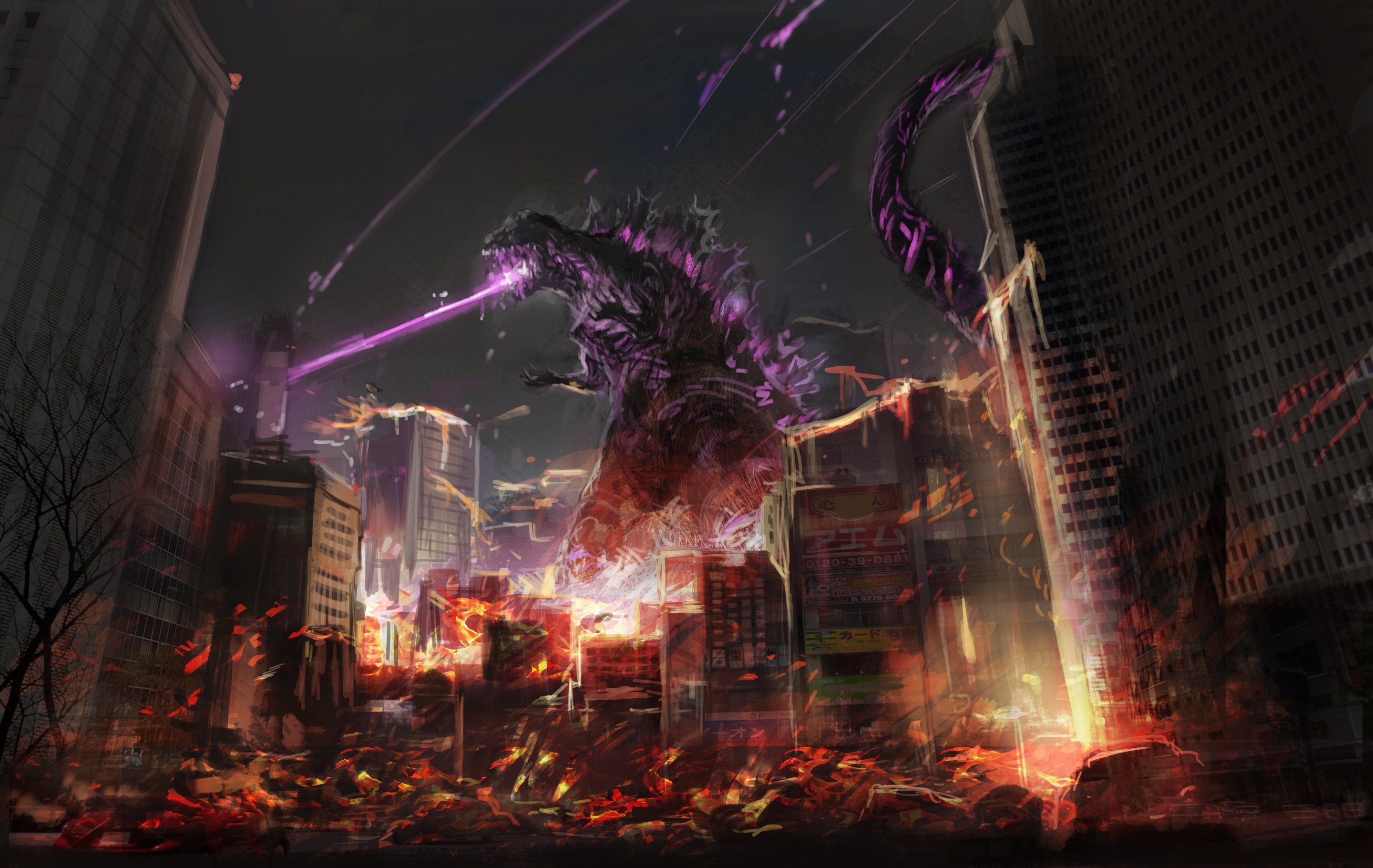 2880x1820 Godzilla Fan Art 1400x900 Resolution HD 4k, Desktop