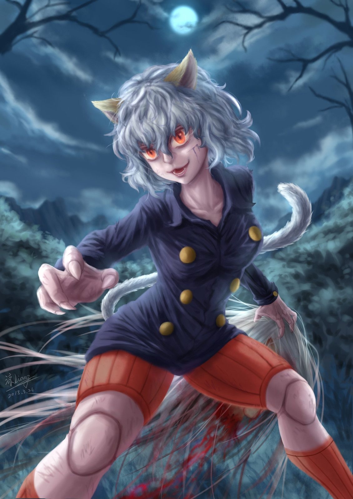 1140x1600 Neferpitou Artwork BybGm. Anime, Dragões, Esferas Do Dragão, Phone