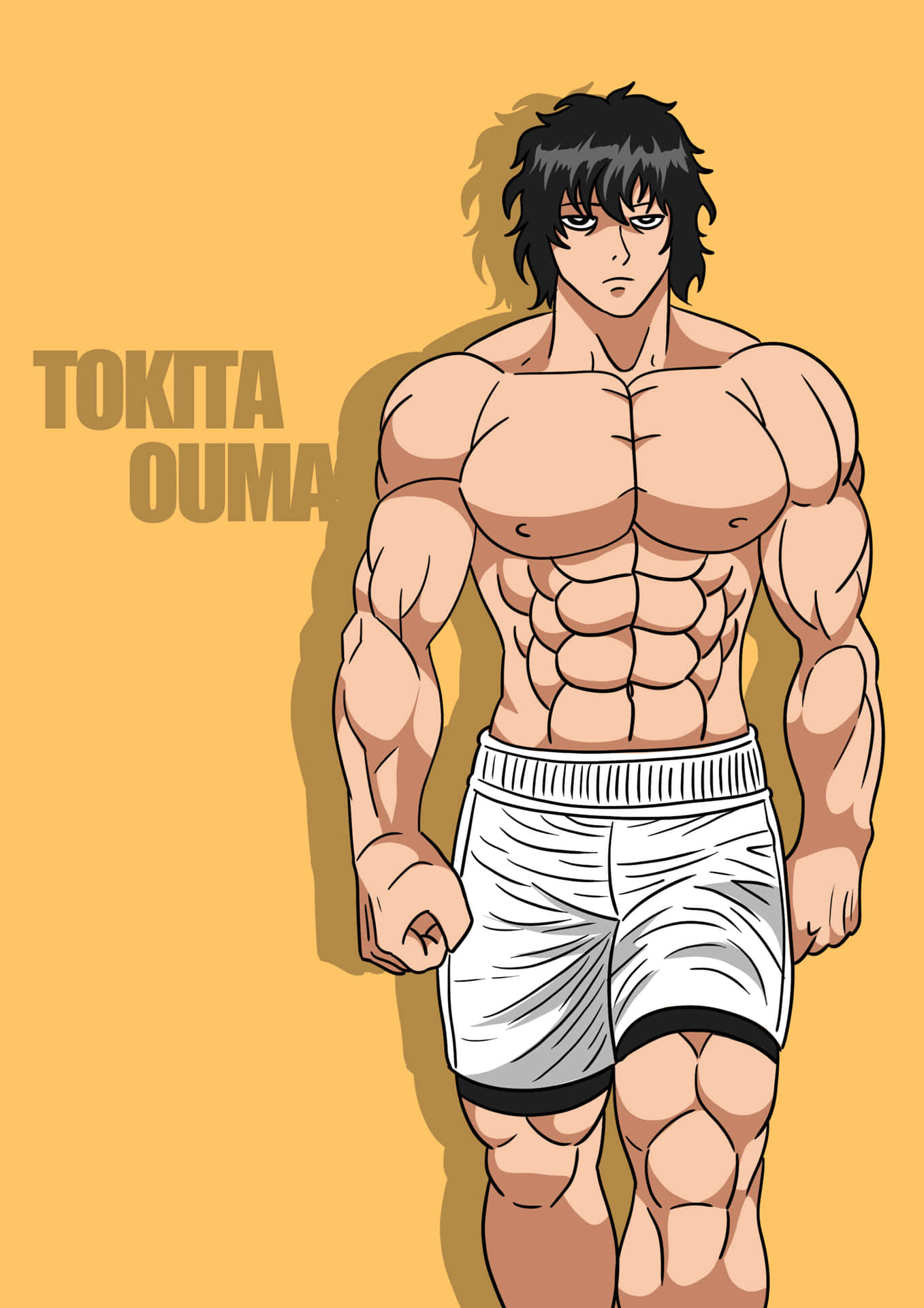 1360x1920 Download Badass Fighter Ohma Tokita Wallpaper, Phone