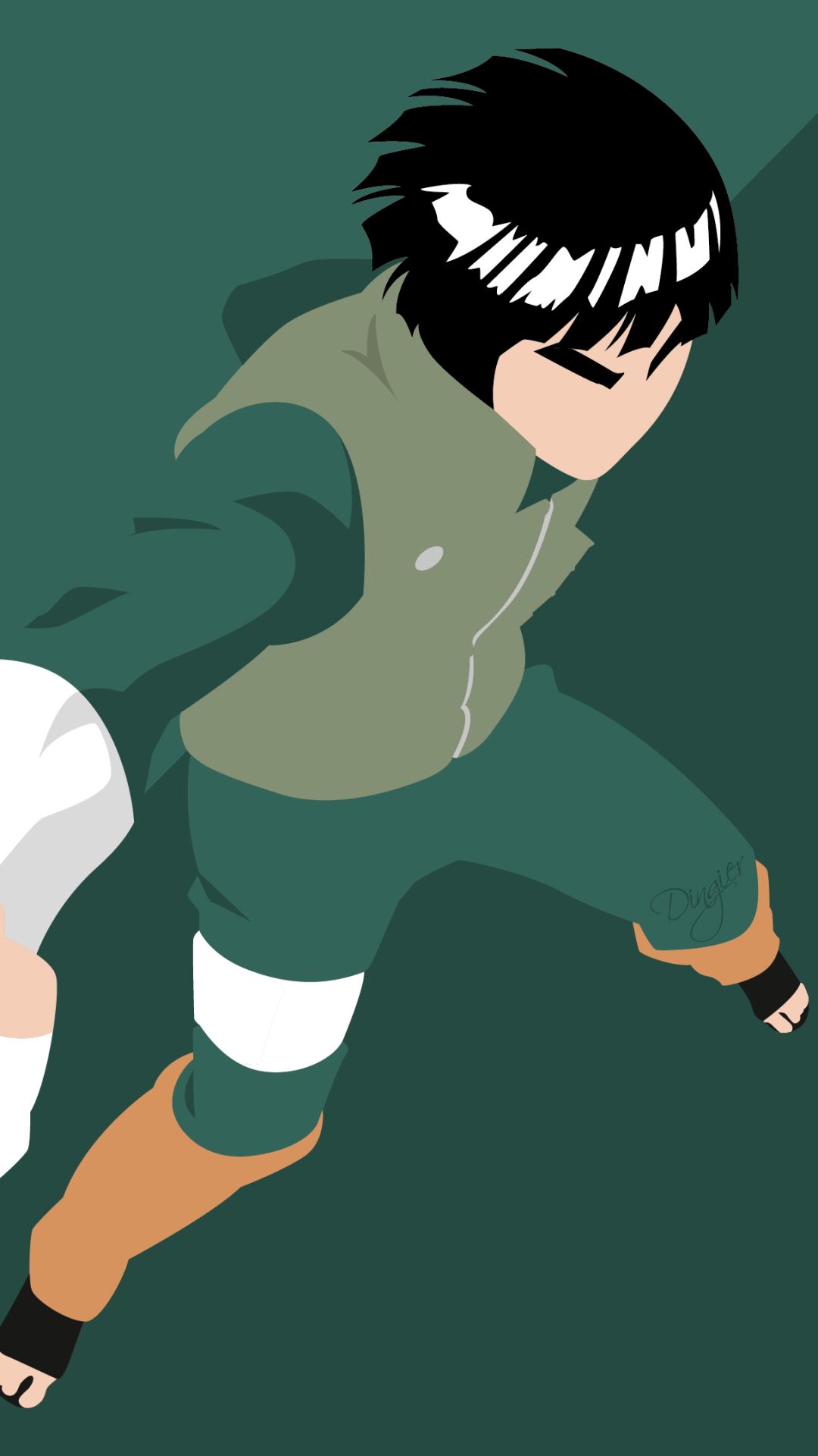 1080x1920 Wallpaper / Anime Naruto Phone Wallpaper, Rock Lee,  free download, Phone