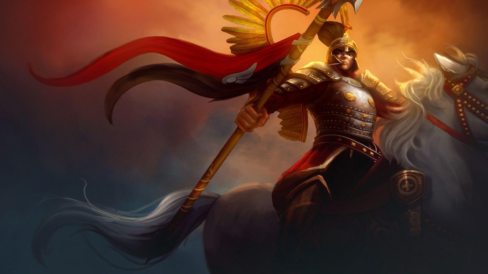 1920x1080 Winged Hussar Xin Zhao Wallpaper, Desktop