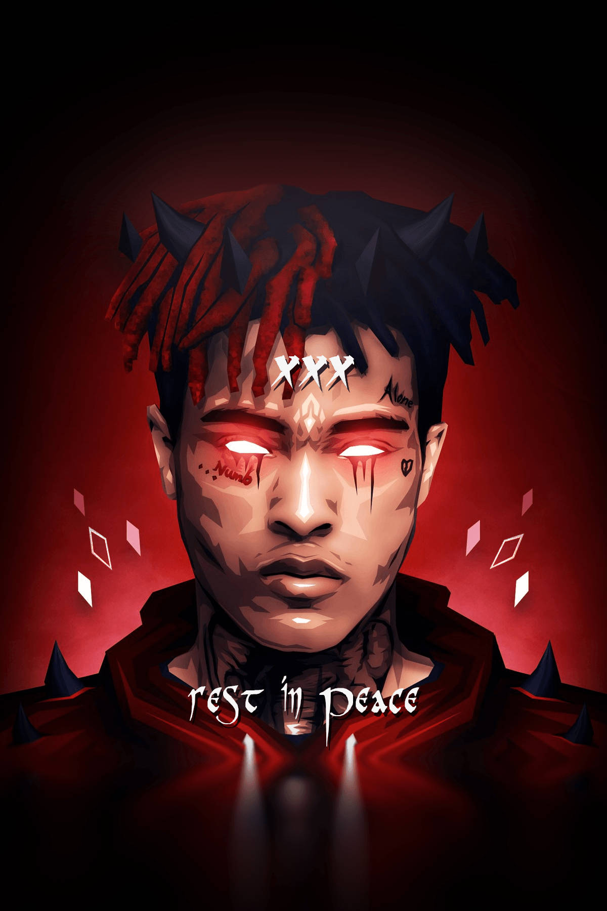 1200x1800 Free Xxxtentacion HD Wallpaper, Phone