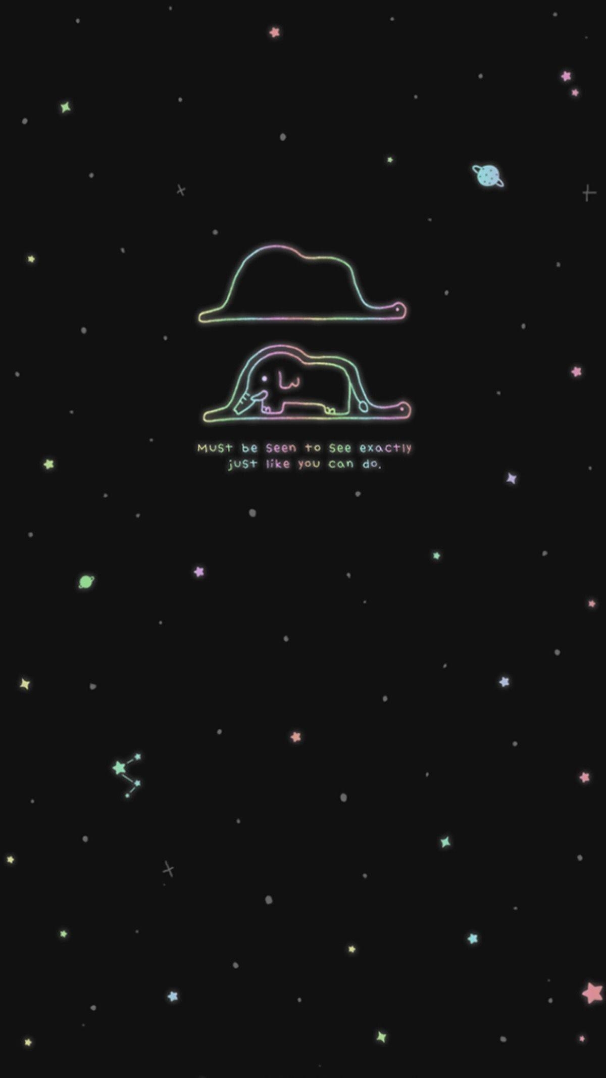 1200x2140 Quotes. Dark wallpaper, The little prince, Phone