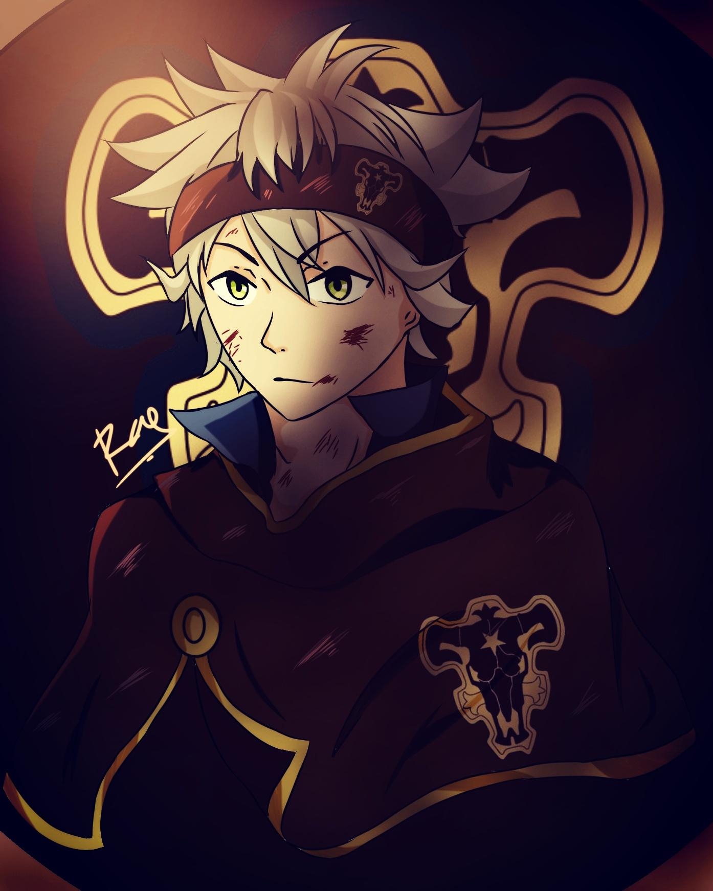 1400x1750 Asta (Black Clover) Image Anime Image Board, Phone