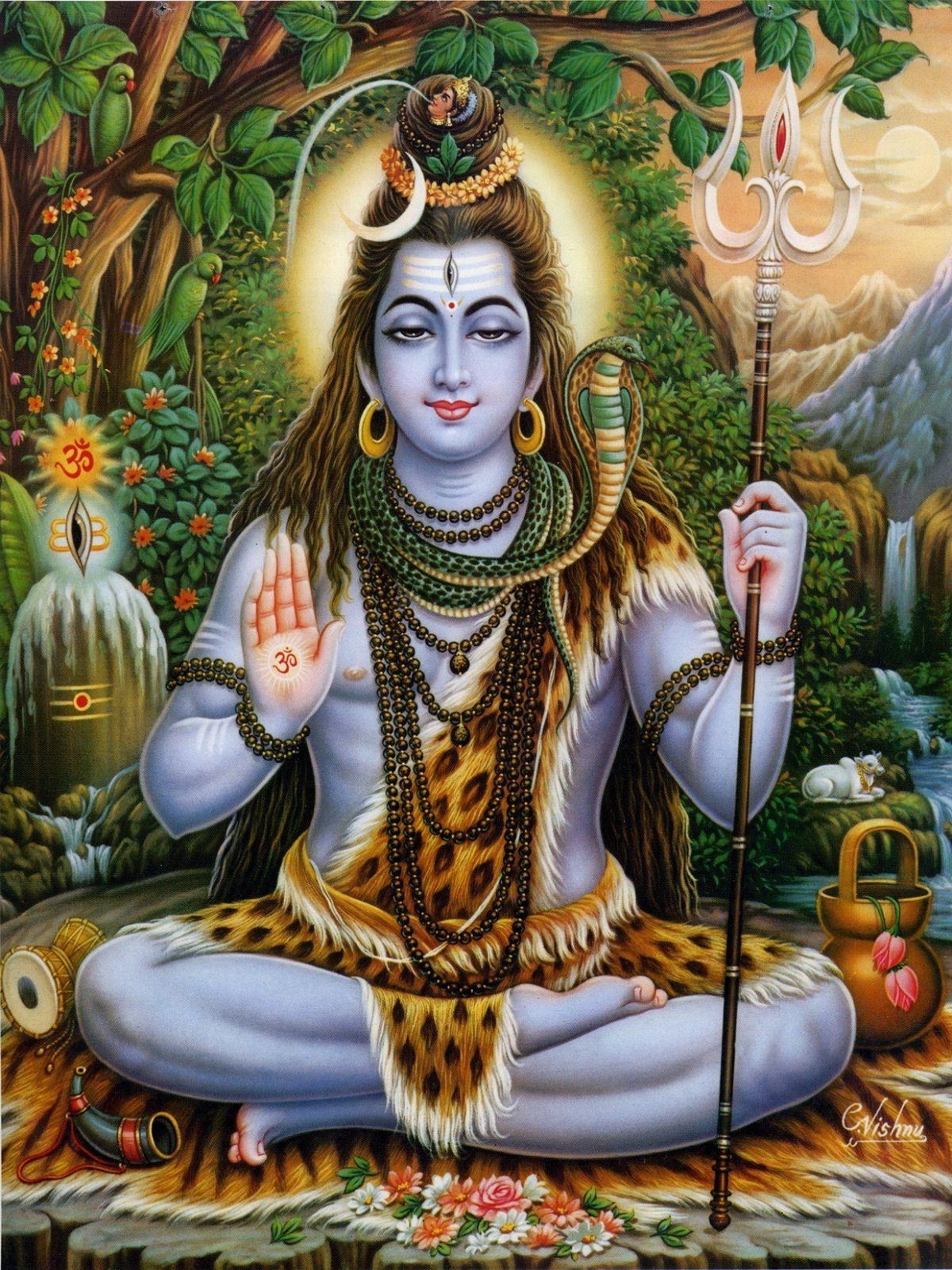 1200x1600 Download Lord Shiva Full HD Wallpaper Gallery. Best Games, Phone