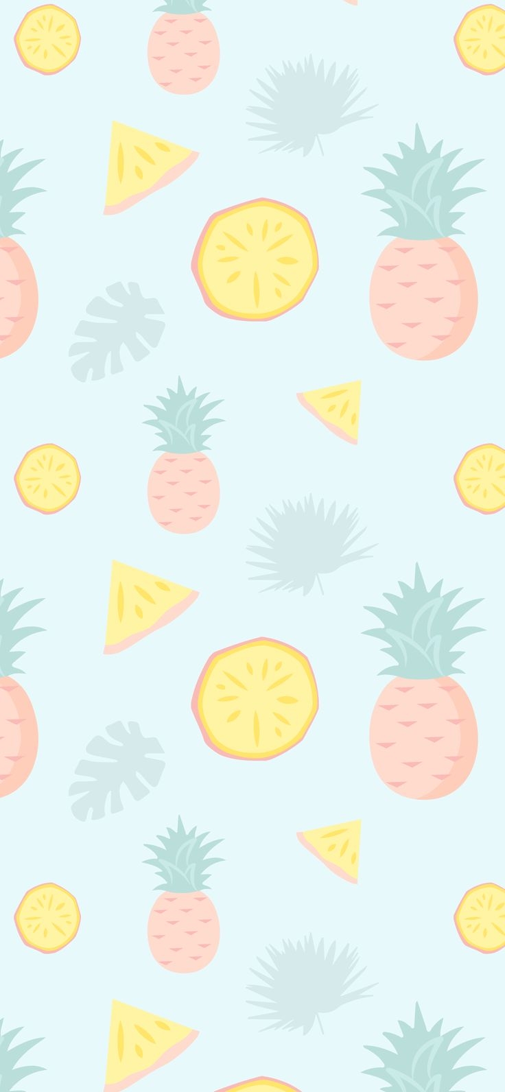 740x1600 Pineapples iPhone Background. Summer, Phone