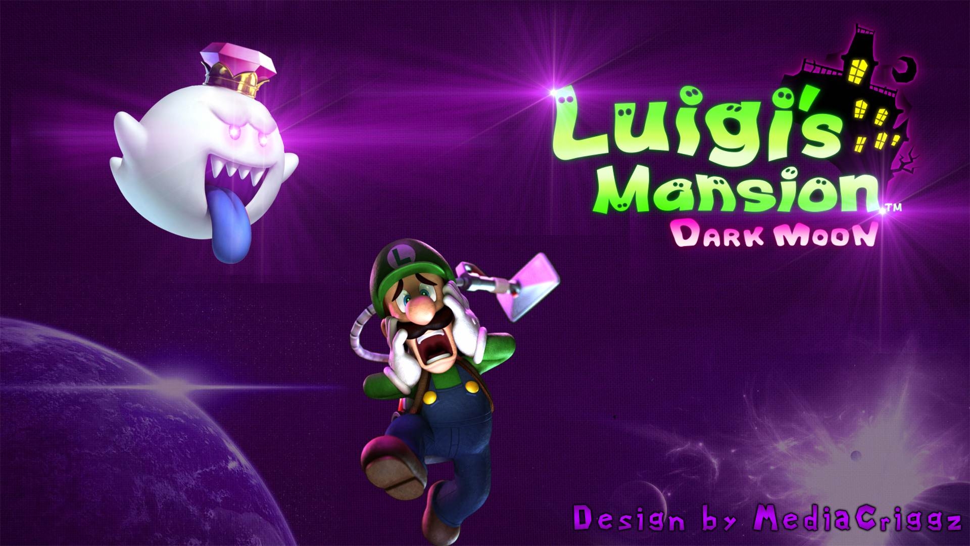 1920x1080 Luigi's Mansion Dark Moon Wallpaper in 1080P HD, Desktop