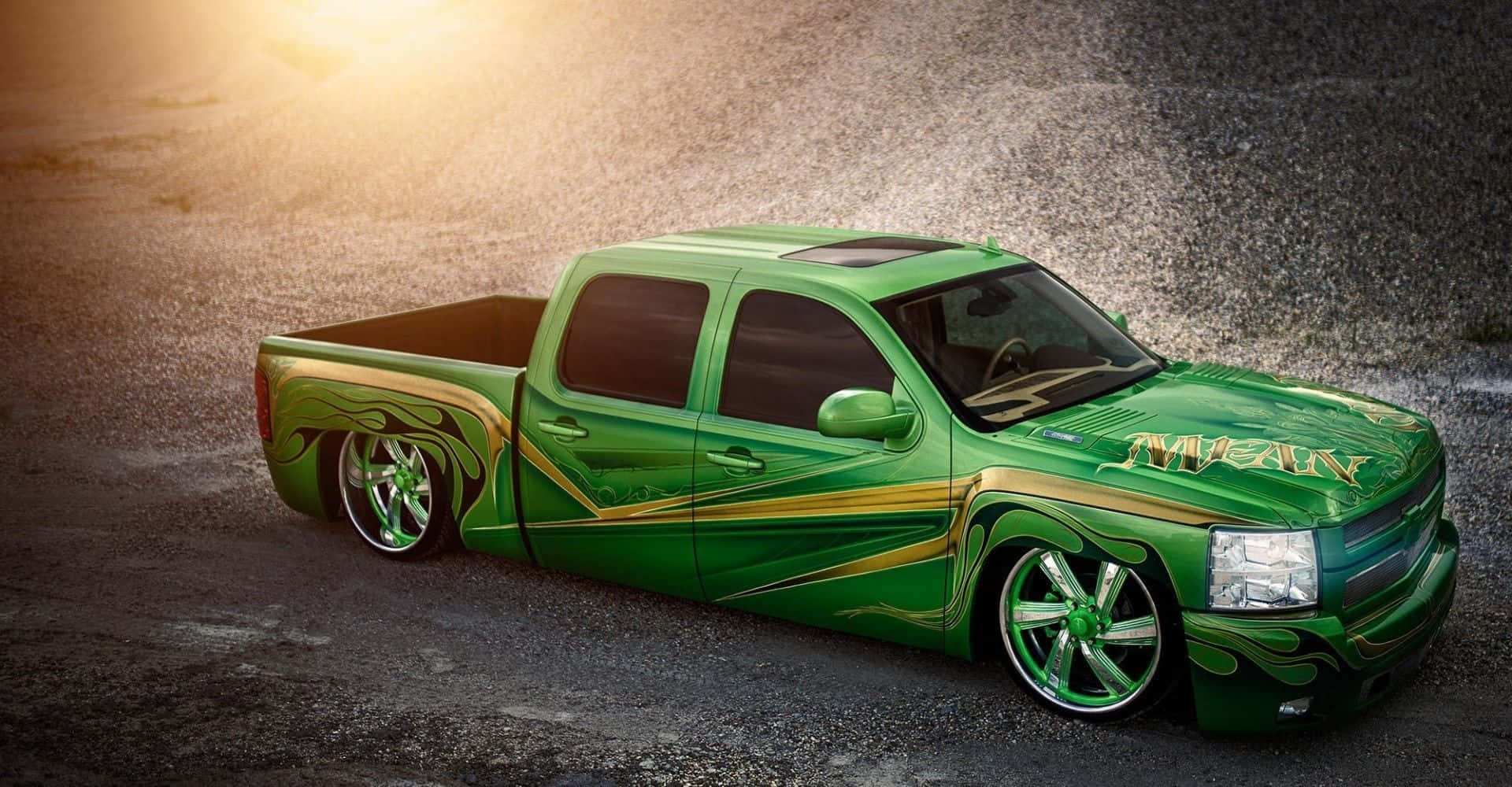 1920x1000 Download Lowrider Truck Wallpaper, Desktop