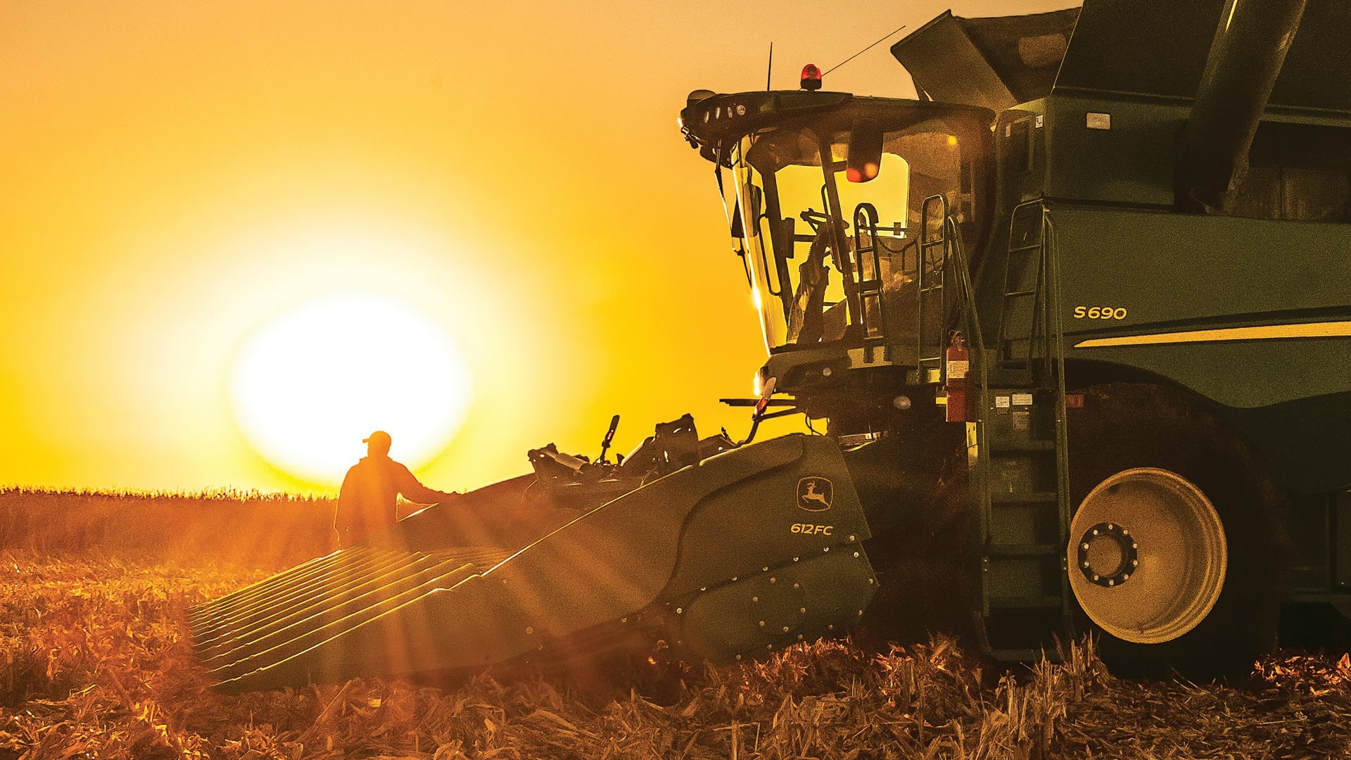 1920x1080 Harvesting Equipment. John Deere Australia, Desktop