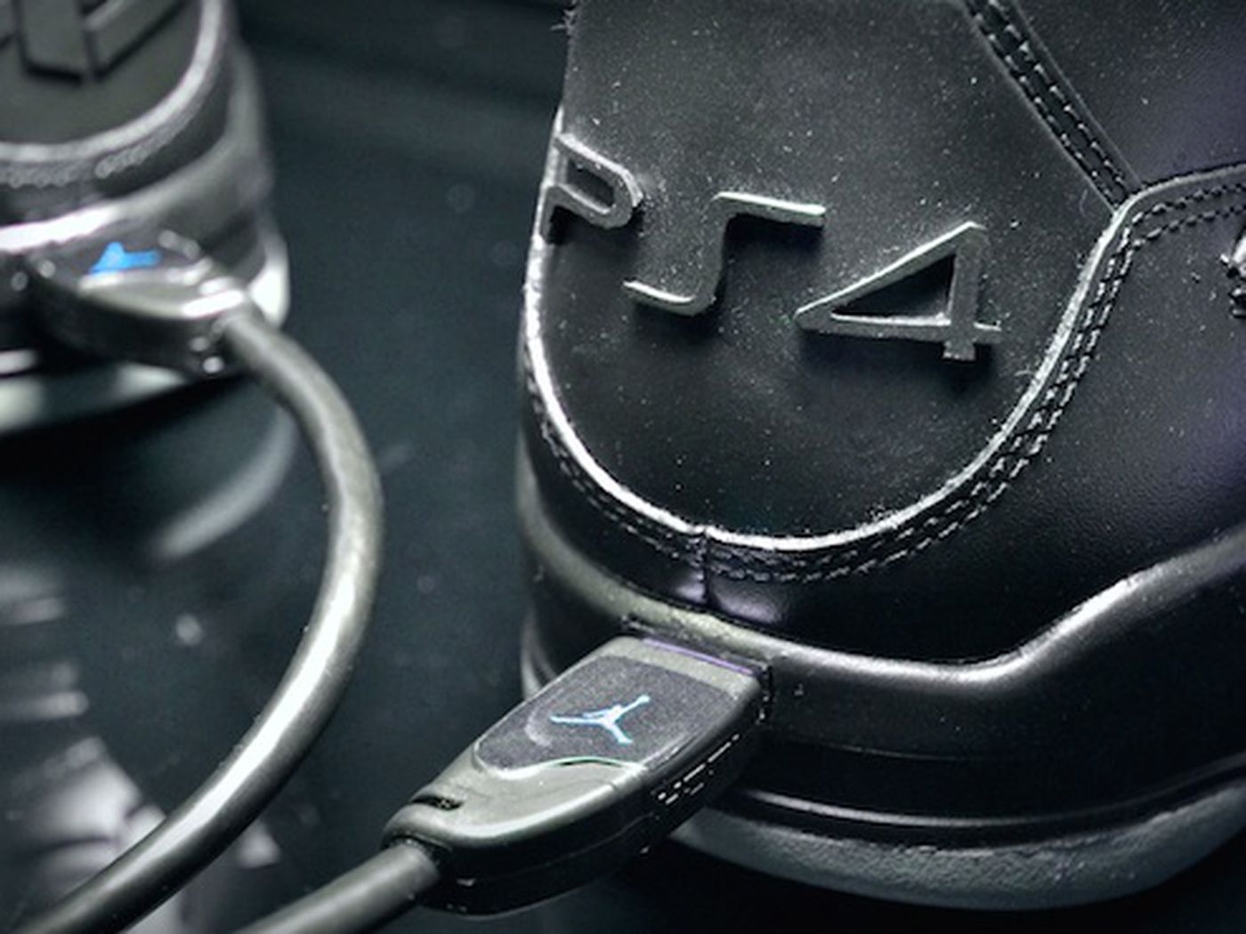 1400x1050 Custom PS4 Nike Air Jordans show why your next sneakers need HDMI, Desktop