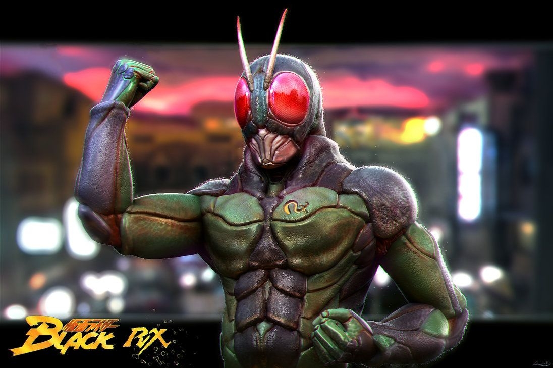 1100x730 Kamen Rider Black Rx Remaster, Desktop