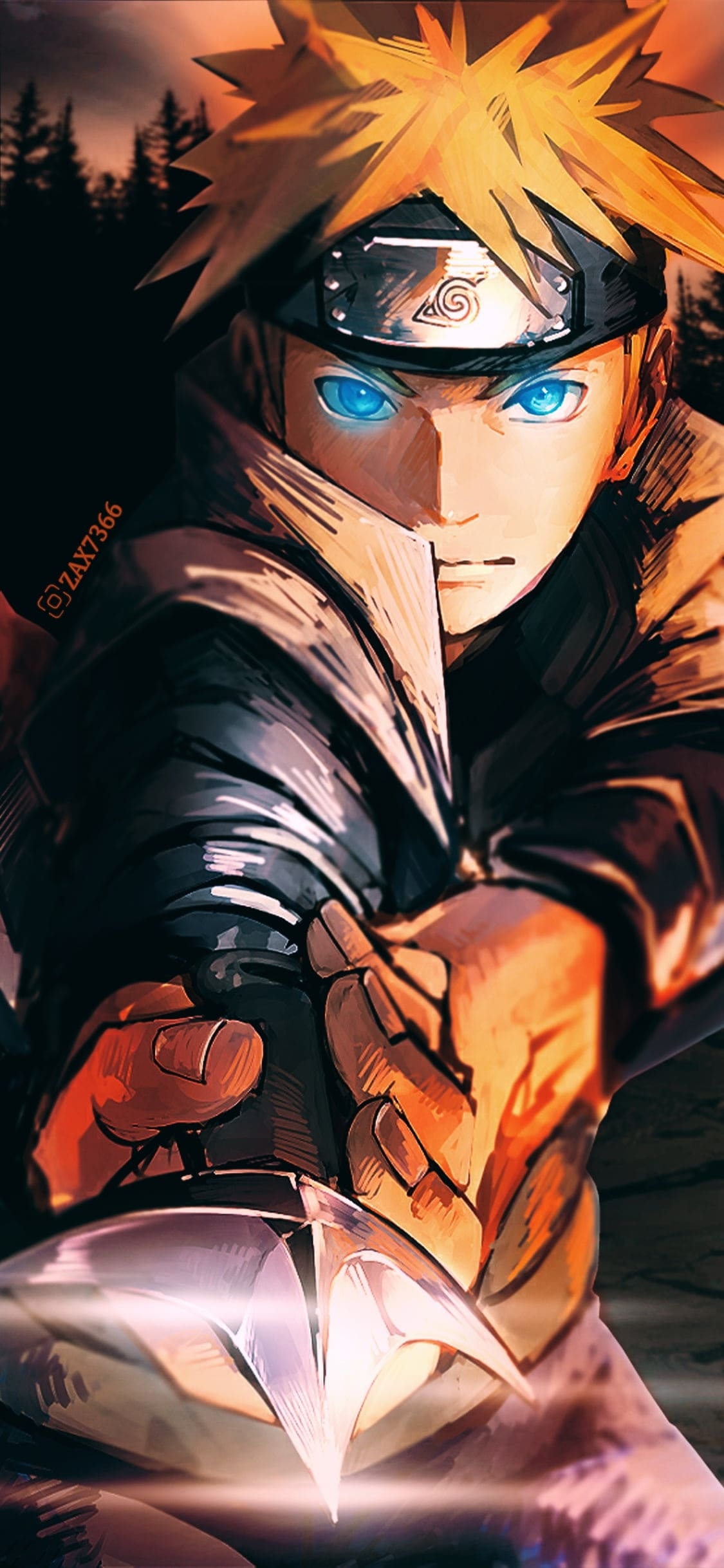 1130x2440 Naruto Uzumaki Photo For Wallpaper, Phone