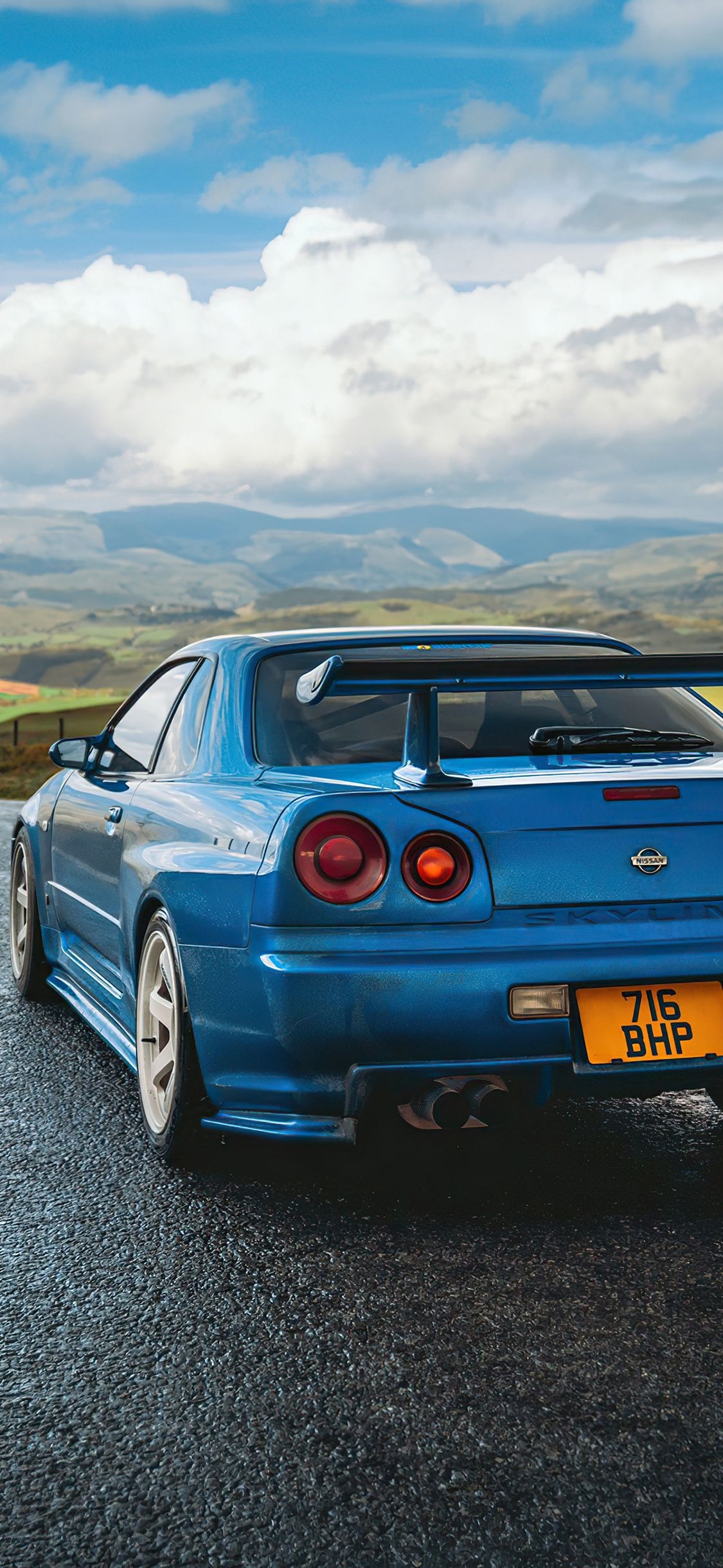 1130x2440 iPhone Nissan Skyline Wallpaper HD, Phone