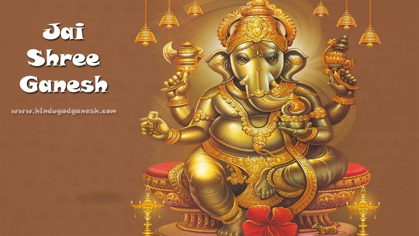 1370x770 Jai Shree Ganesh wallpaper HD free download, Desktop