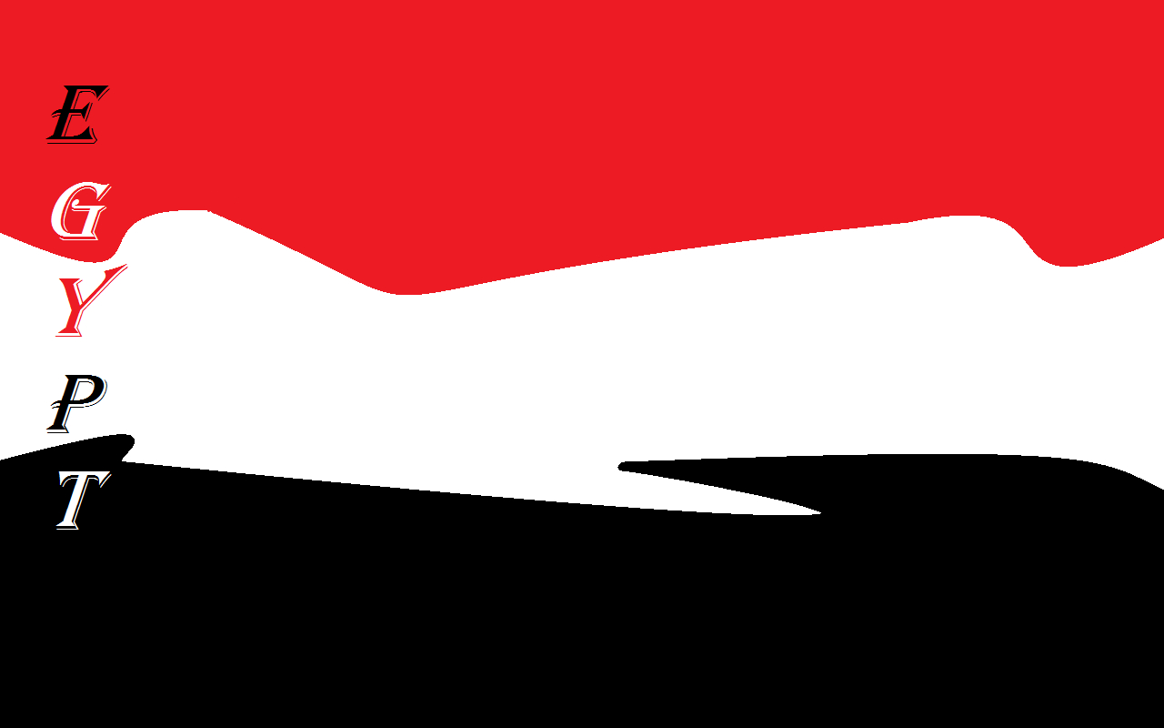 1280x800 Egypt flag simple, Desktop