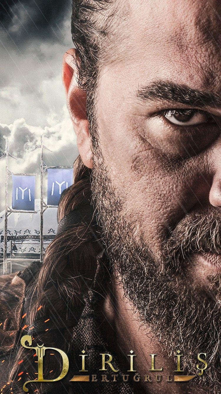 750x1340 Diriliş Ertuğrul wallpaper (Görüntüler ile). Alpler, Savaşçılar, Phone