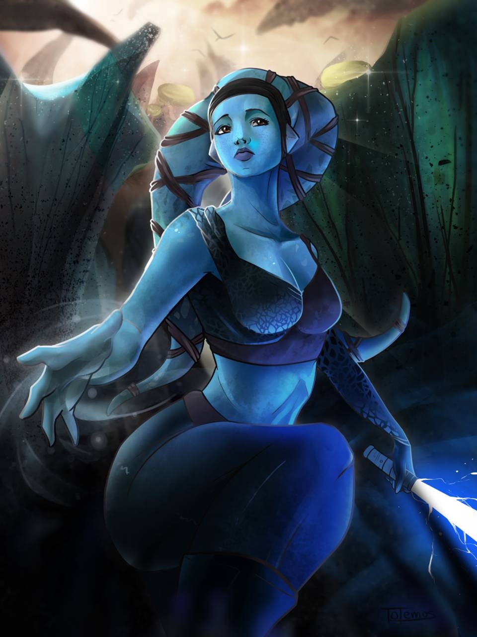 960x1280 Master Aayla secura wallpaper, Phone