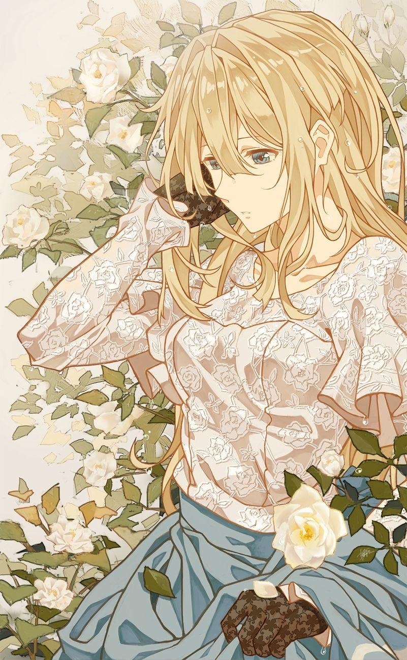 810x1300 Violet Evergarden (Character) Mobile Wallpaper, Phone