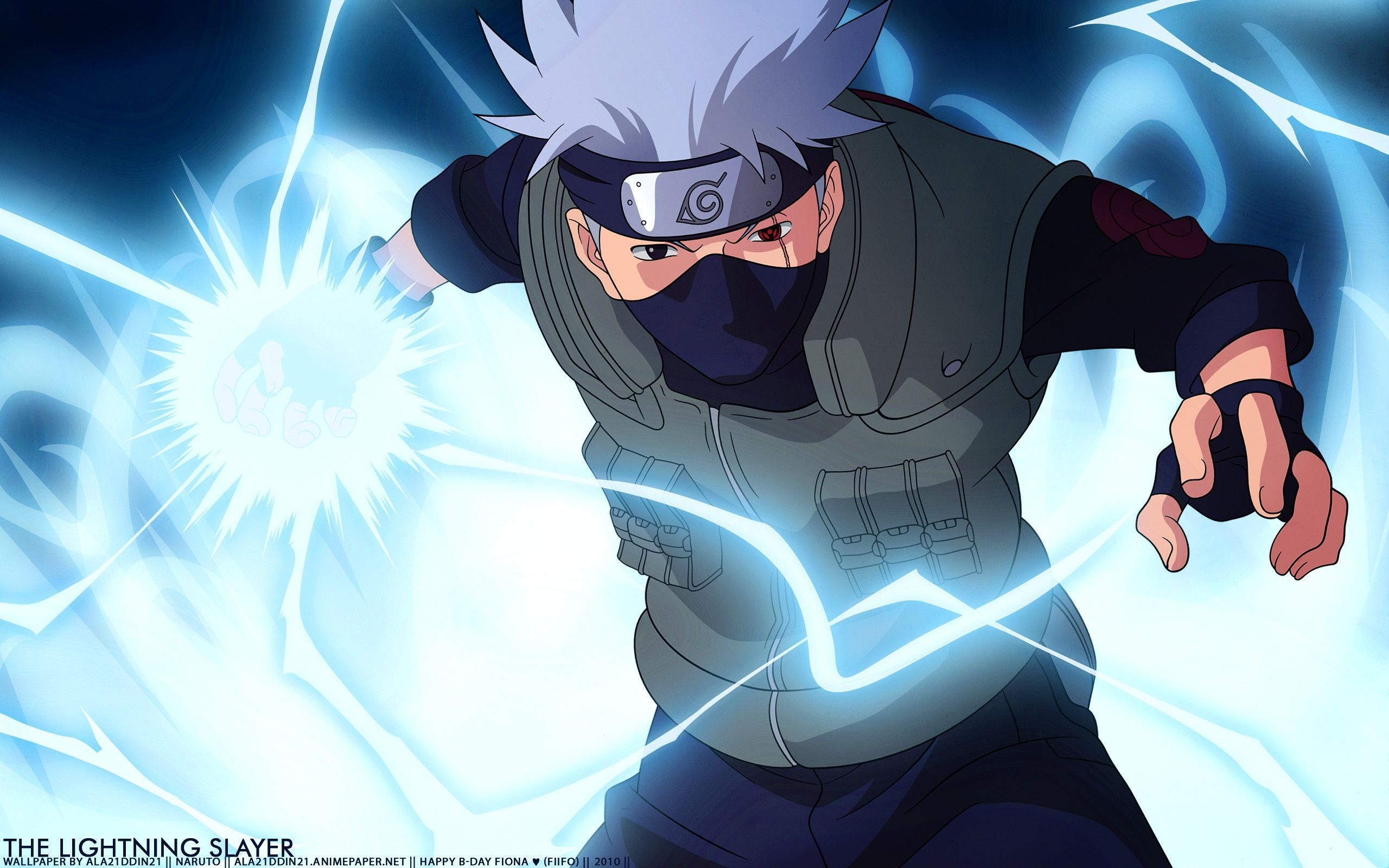 2560x1600 Kakashi Lightning Blade Wallpaper, Desktop