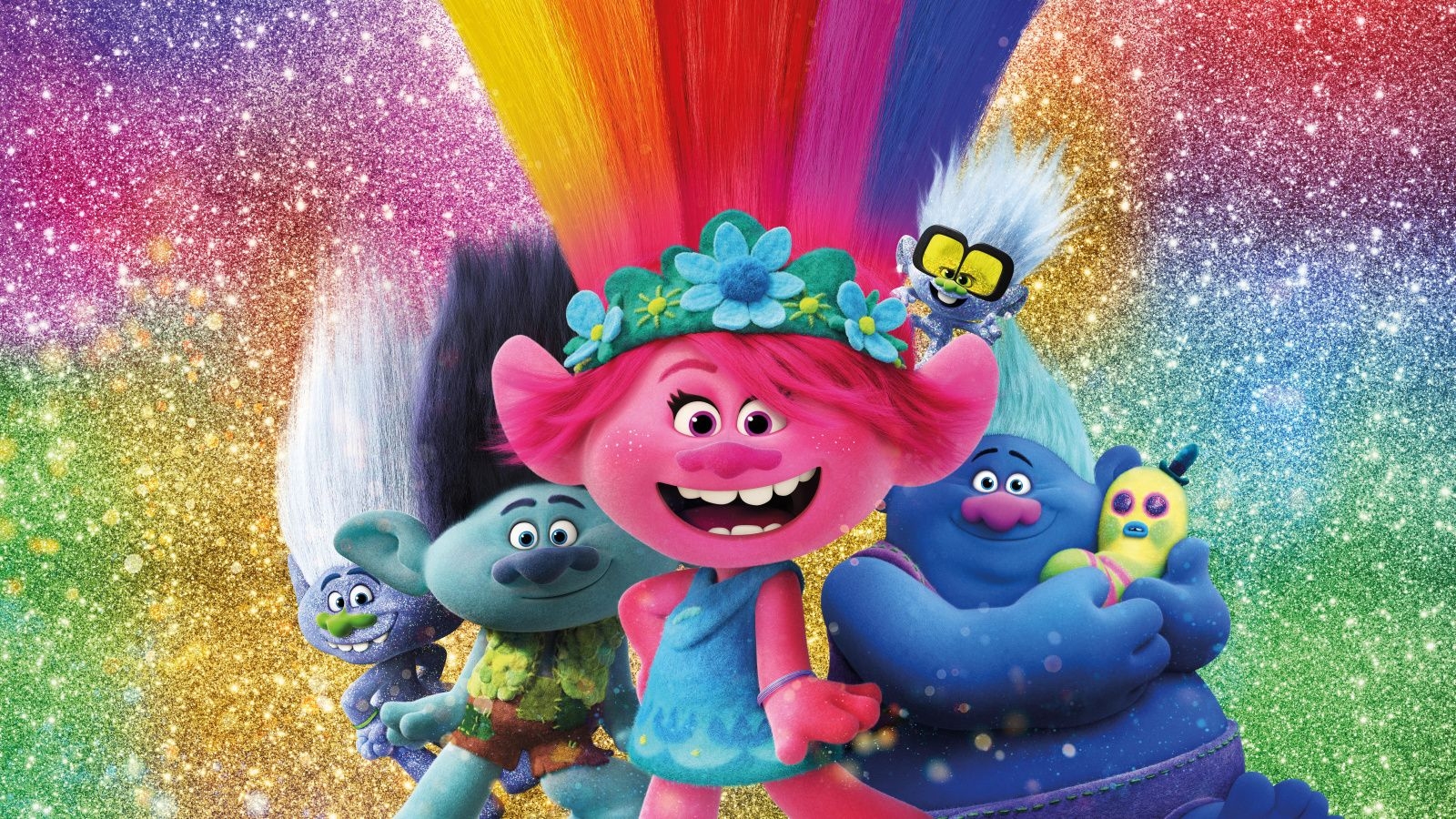 1600x900 Download Trolls World Tour, 2020 animation movie wallpaper, Desktop