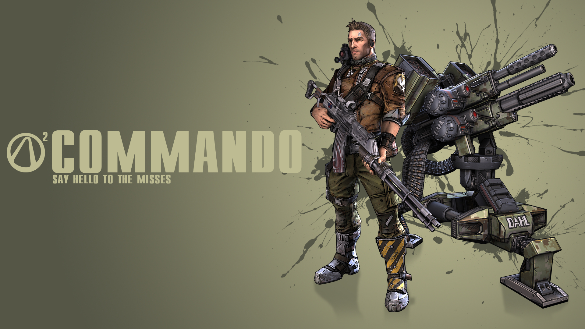 1920x1080 Borderlands 2 Cammando wallpaperx1080, Desktop