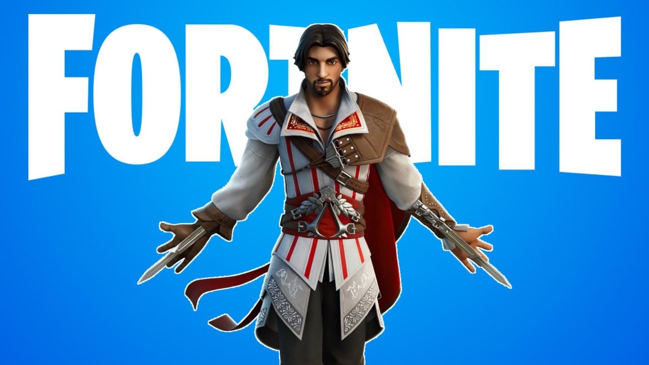 1280x720 Ezio Auditore Fortnite wallpaper, Desktop