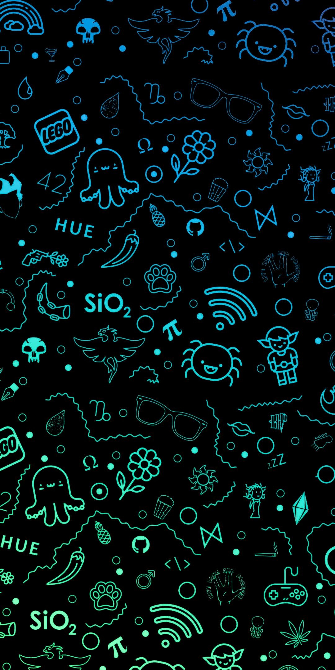 1080x2160 Wallpaper for mobile 1080 × 2160 ( 99 inch) pattern, neon, Phone