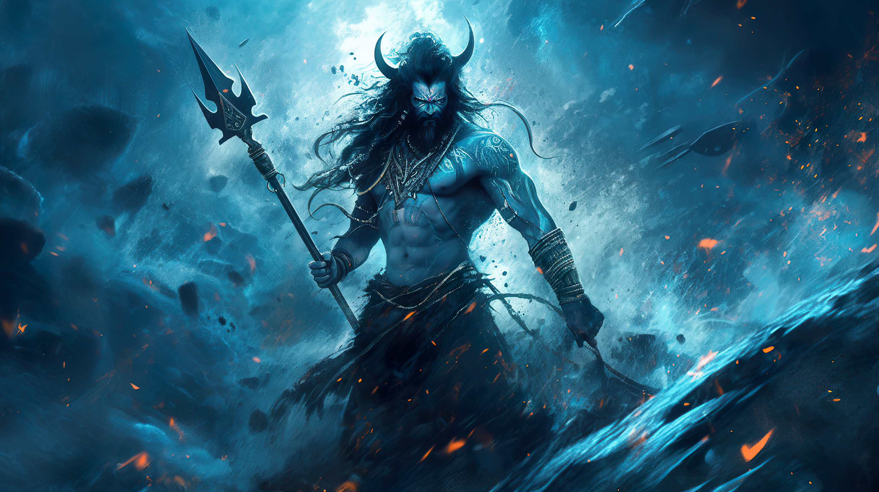 2920x1640 Mahadev or Shiva Hinduism God Wallpaper, Desktop