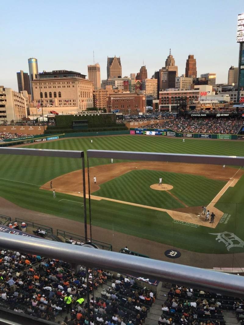 800x1070 Comerica Park, section row A, seat 1 Tigers, Phone