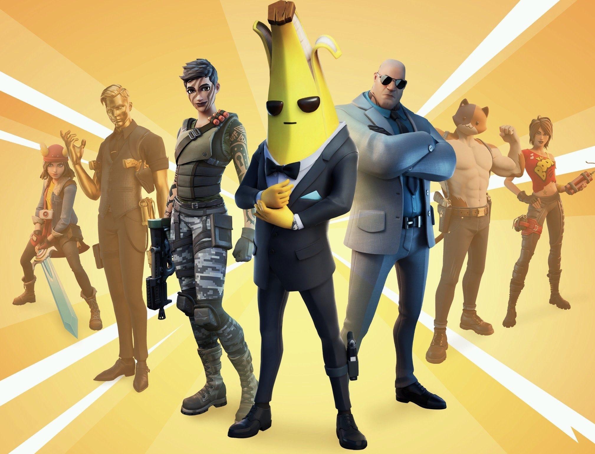 2020x1540 Agent Peely Fortnite wallpaper, Desktop