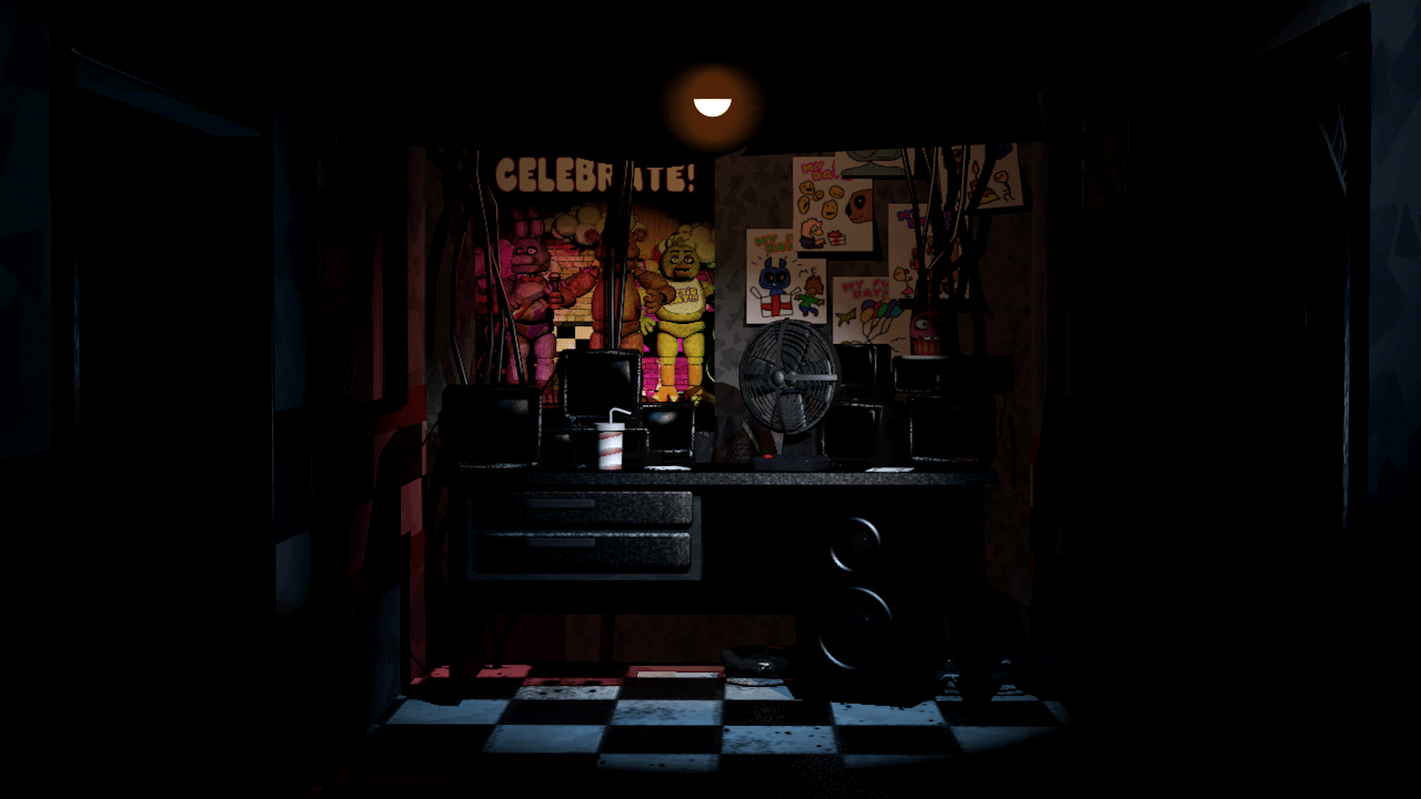 1280x720 FNAF 1, Desktop