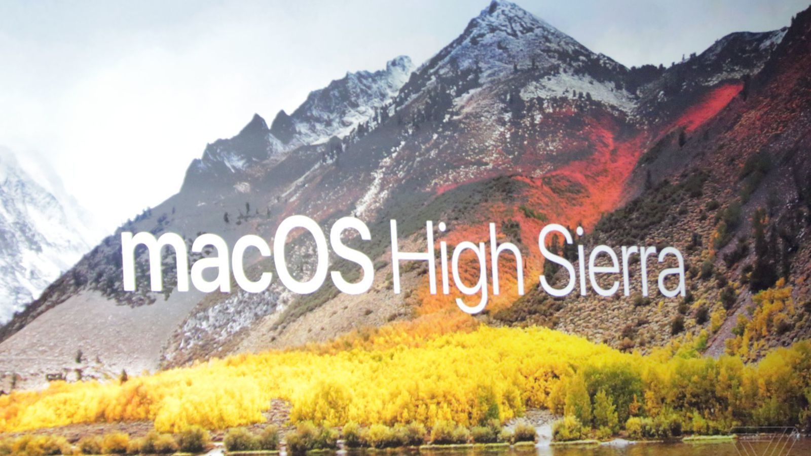 1600x900 Apple's new version of macOS is called High Sierra, Desktop