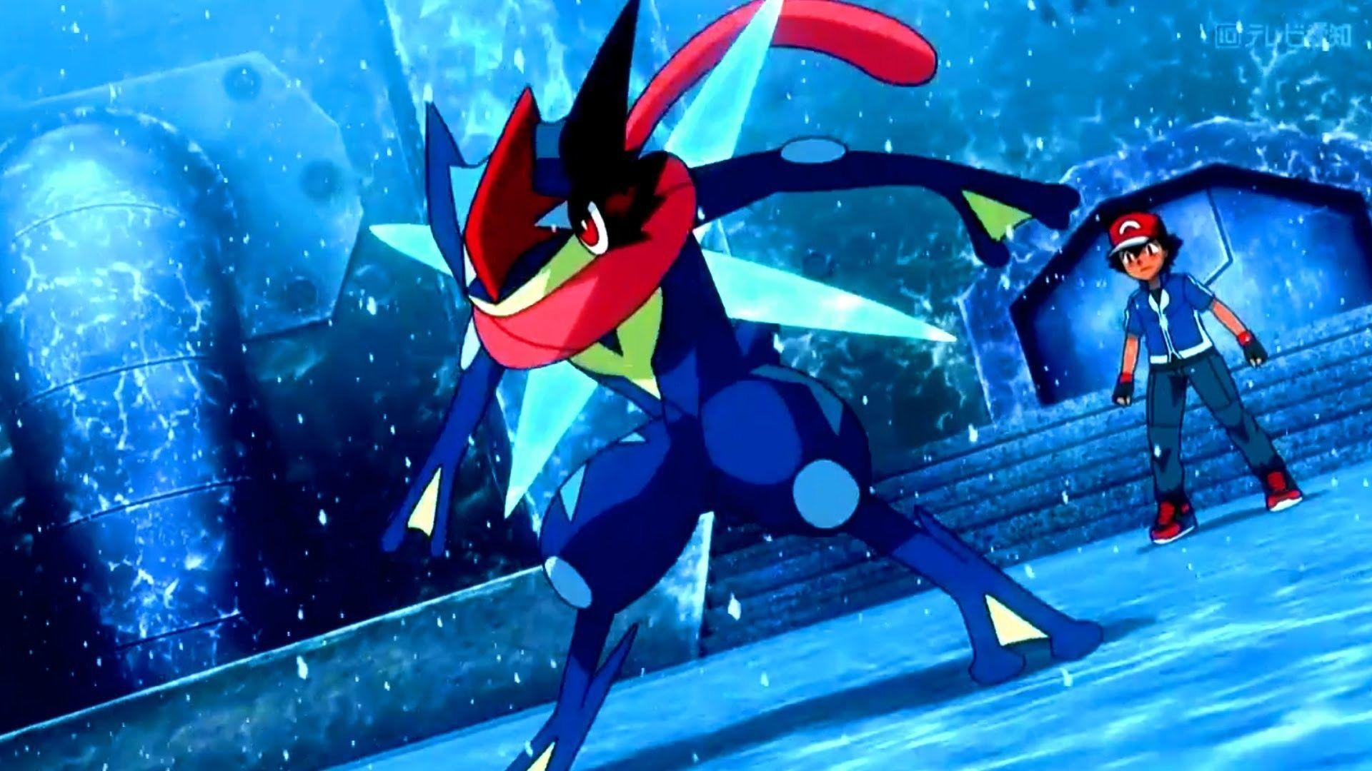 1920x1080 Ash Greninja Wallpaper, Desktop