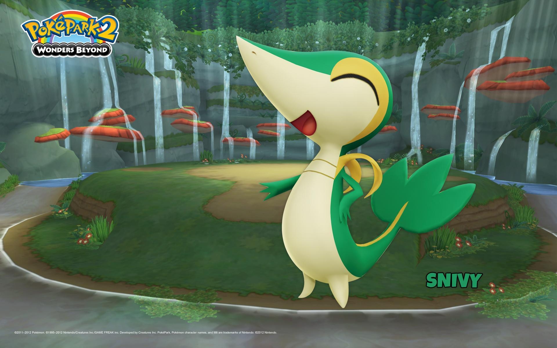 1920x1200 Pokemon Snivy Wallpaper, Desktop