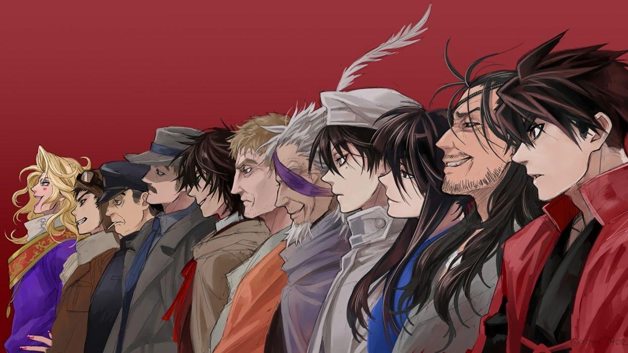 1250x700 Drifters Anime Characters group wallpaperx1080, Desktop