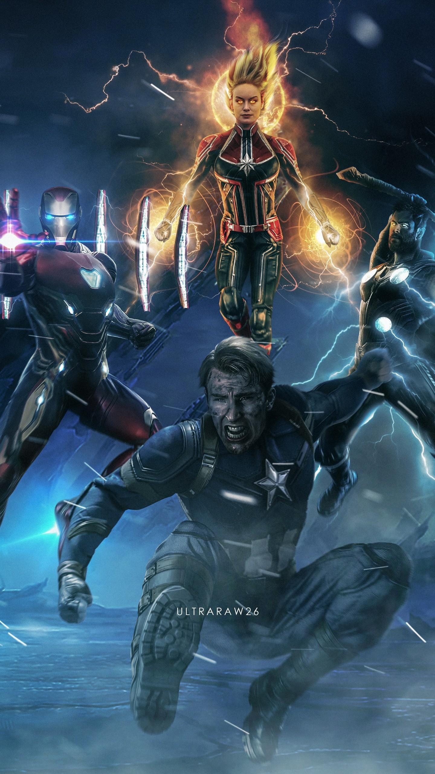 1440x2560 Avengers Endgame Wallpaper iPhone X Stream 4K Online, Phone