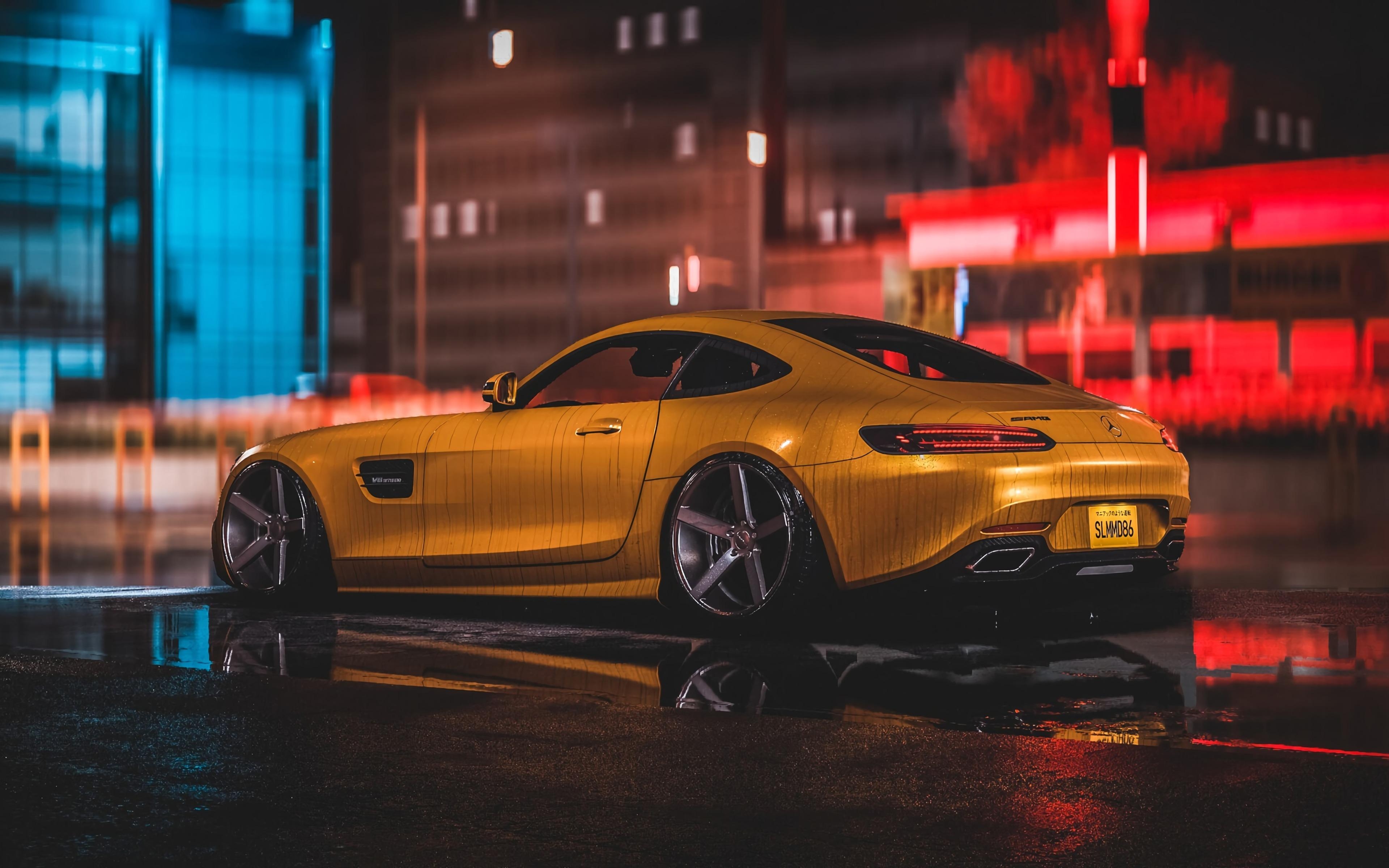 3840x2400 Mercedes Amg Yellow 4k 4k HD 4k Wallpaper, Image, Desktop