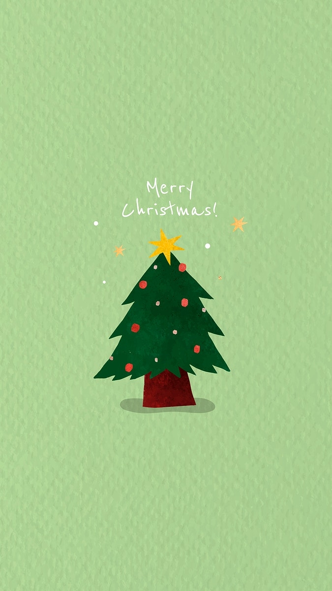 680x1200 Christmas Background Golden Green Image Wallpaper, Phone