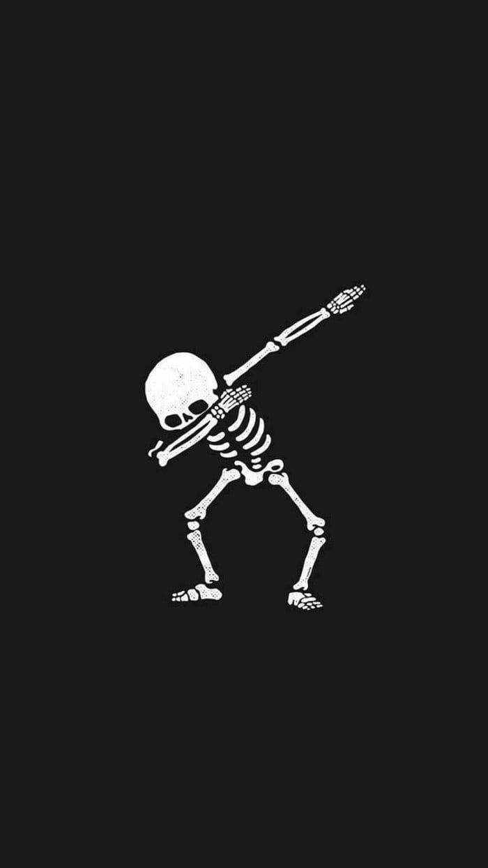 700x1250 Cute Skeleton iPhone Wallpaper, Phone