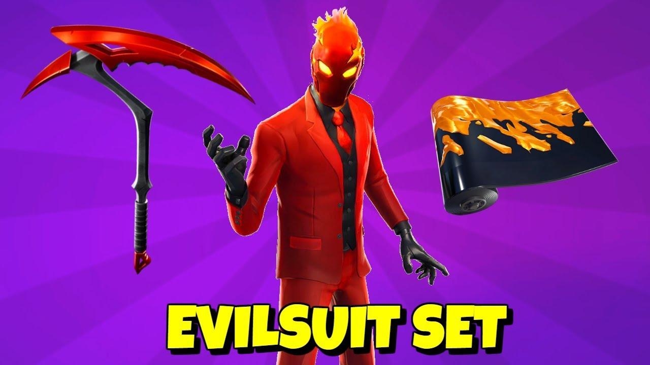 1280x720 Evil Suit Fortnite wallpaper, Desktop