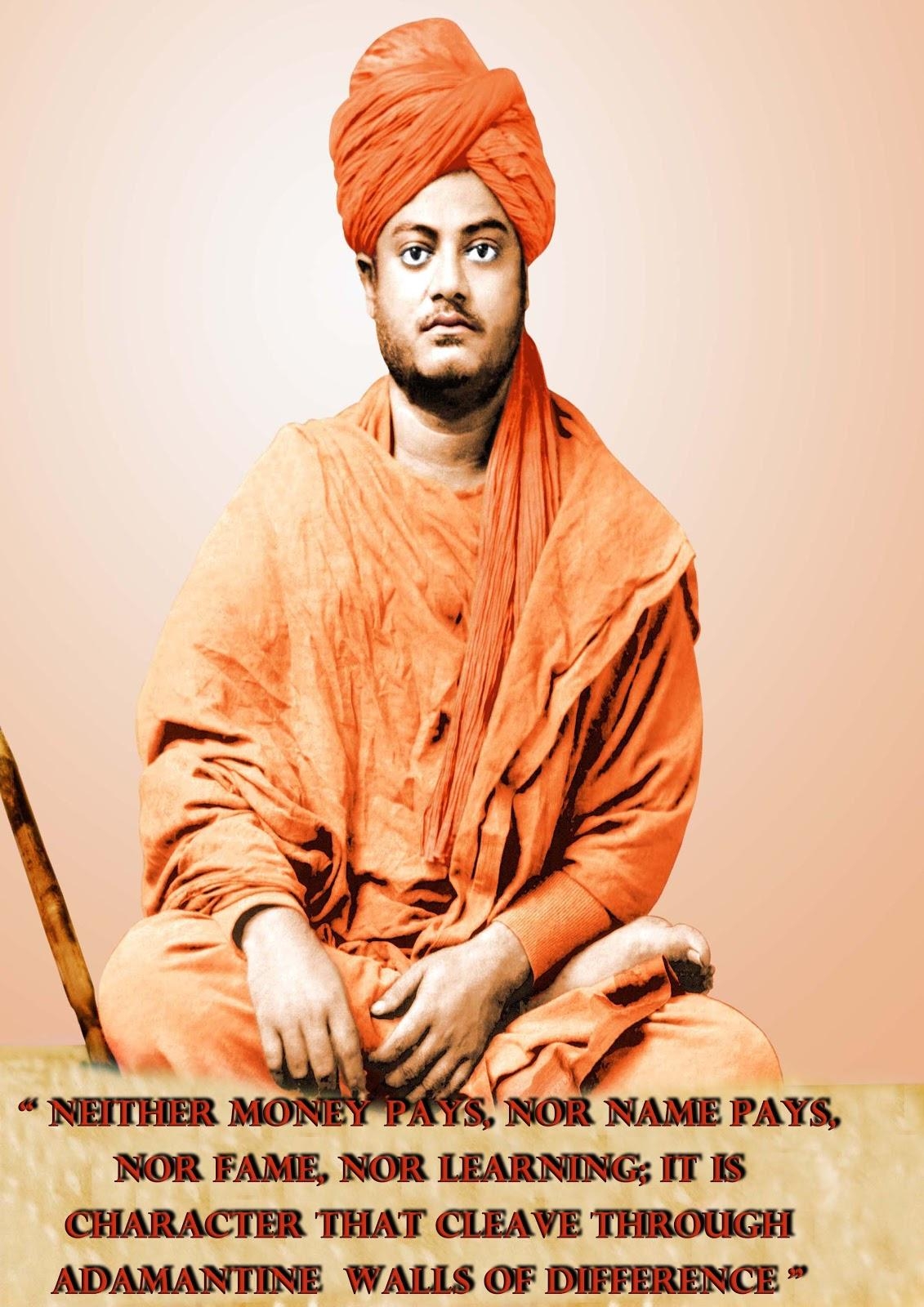 1140x1600 Vivekananda Wallpaper, Phone