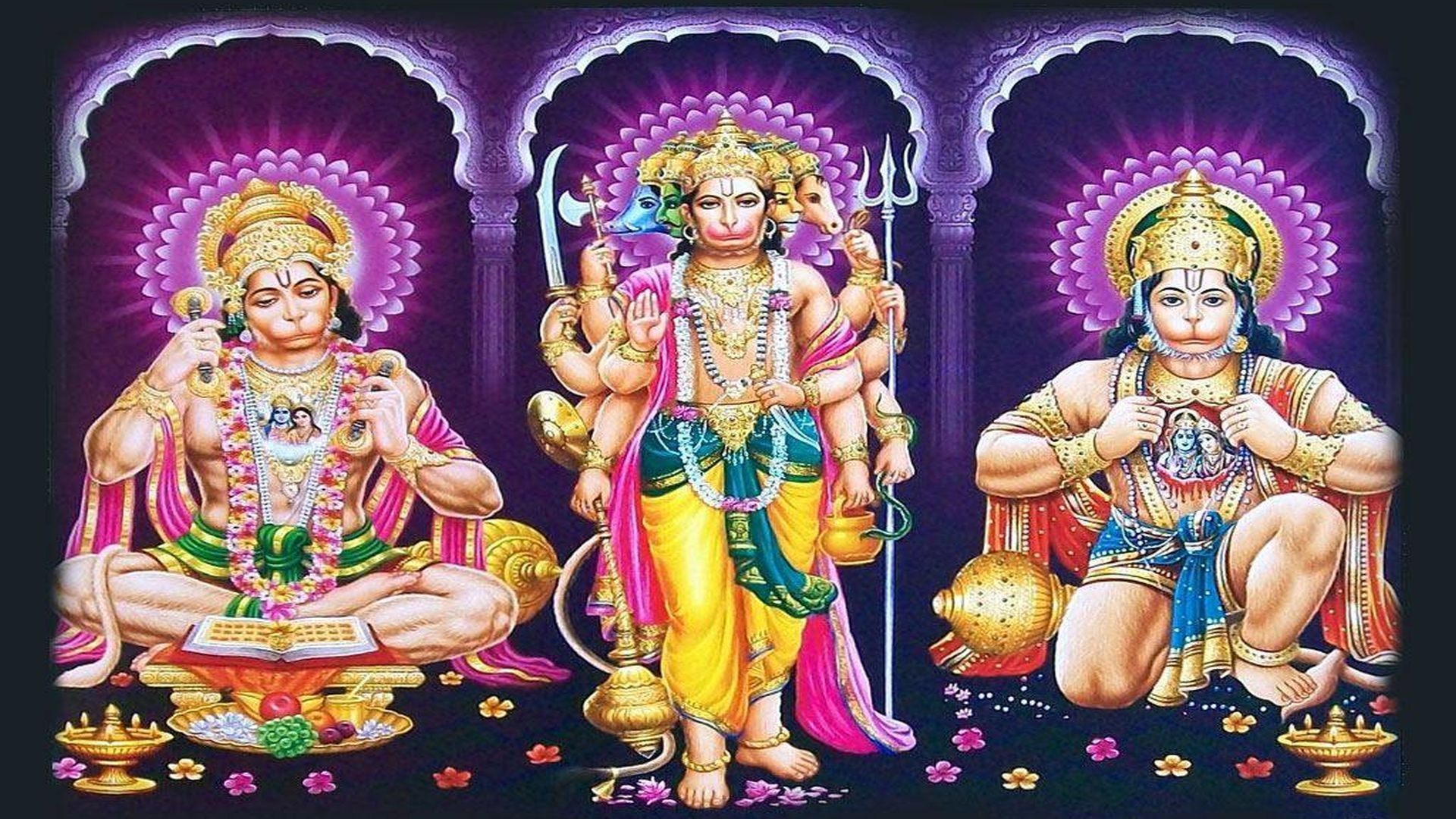 1920x1080 Panchmukhi Hanuman Photo High Quality. Hindu Gods and Goddesses, Desktop