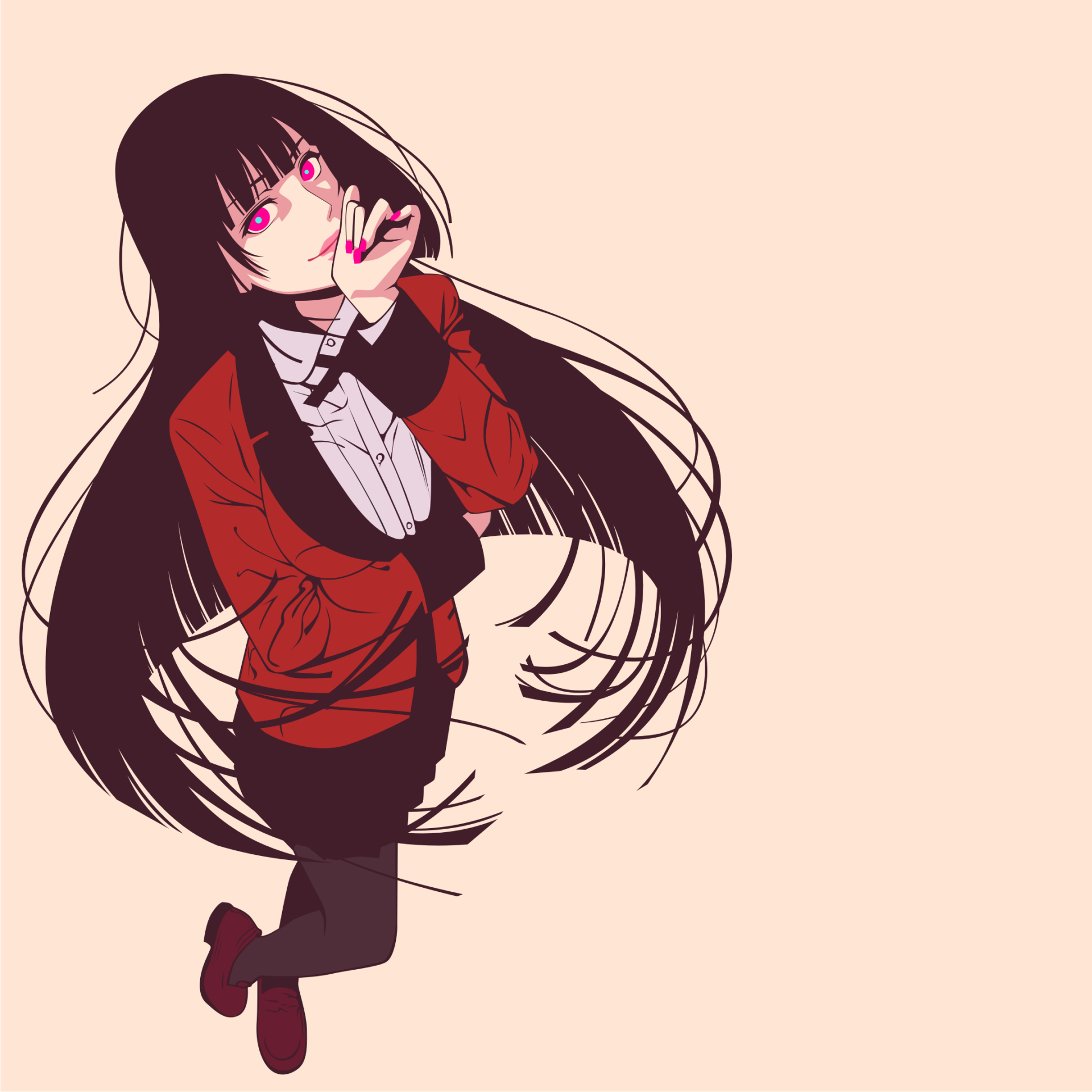 1920x1920 Jabami Yumeko, Phone