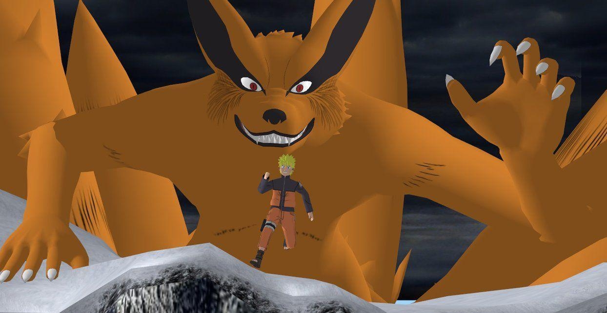 1250x650 Naruto And Kurama XPS Wallpaper(WITH POSING VIDEO), Desktop