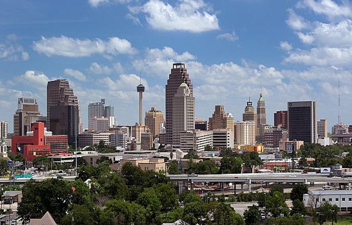 1200x770 San Antonio Skyline Wallpaper, Desktop