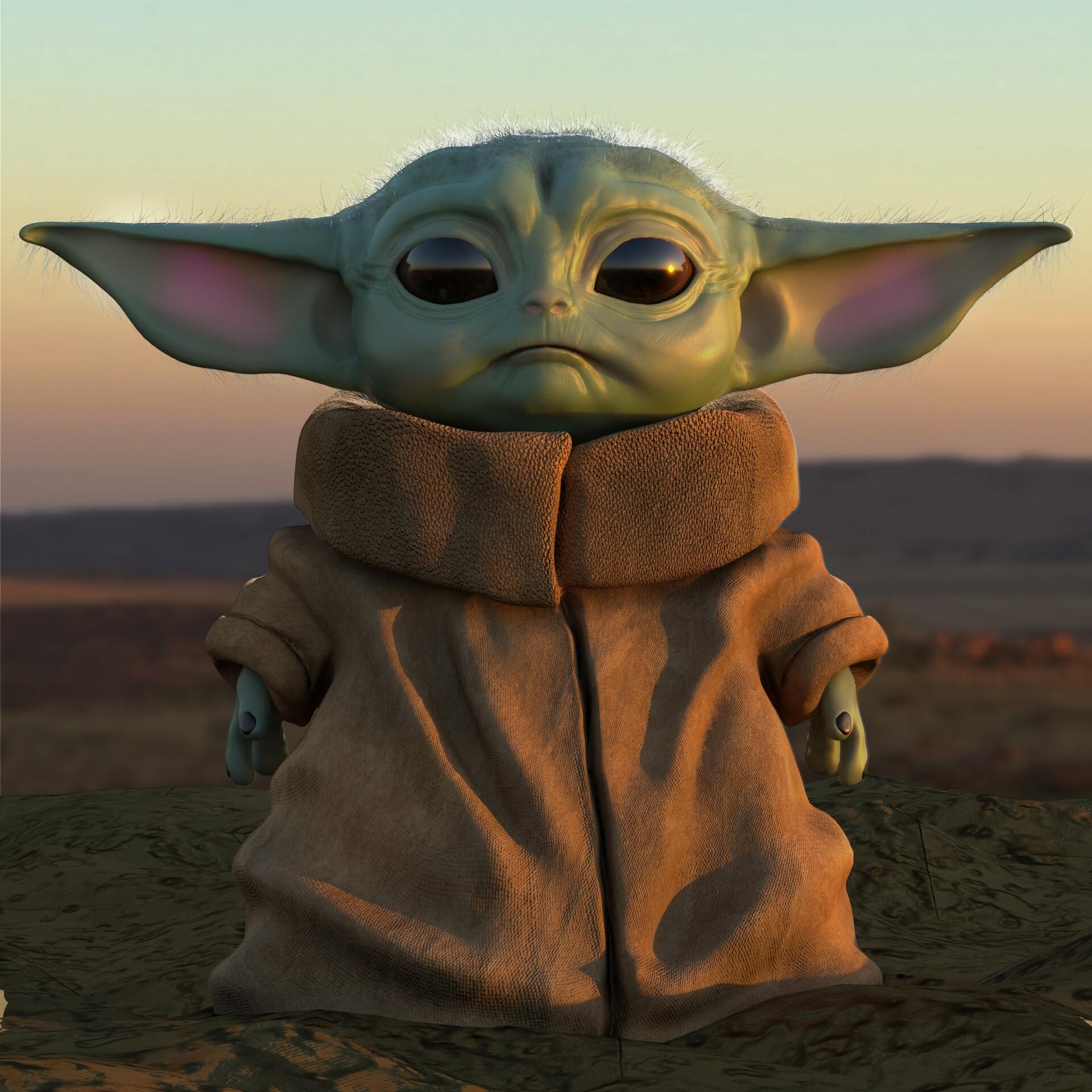 1920x1920 HD Baby Yoda Wallpaper & Mandalorian Wallpaper for Android, Phone