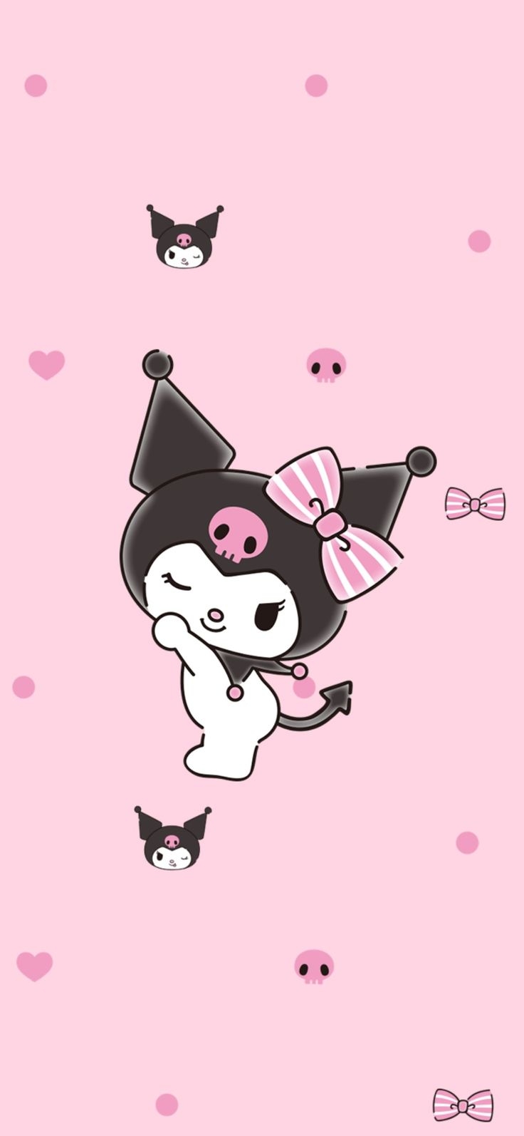 740x1600 Kuromi Wallpaper, Phone